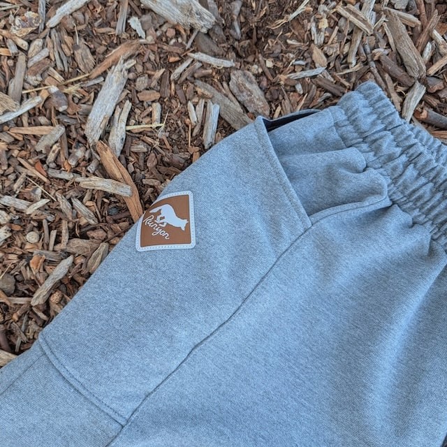Runyon Heather Grey French Terry Tri Blend 7" Sweatshort - Gym, Workout, Hiking, Casual, Fitness American Made In USA - Runyon Canyon Apparel