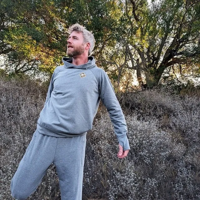 Runyon-Mens-Heather-Grey-American-Made-In-USA-Terry-Jogger-Pants