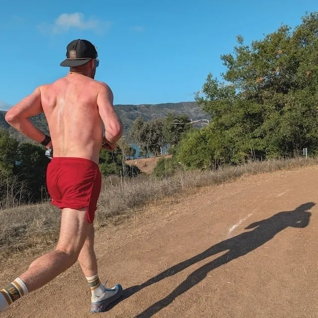 Runyon Red Running Short - Retro Ranger 4" Inch Workout Short American Made In USA Runyon Red Running Short - Retro Ranger 4" Inch Workout Short American Made In USA