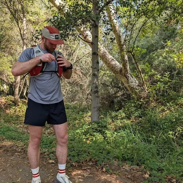 Runyon Scoutster Mens Black 5" Trail Running Hiking Outdoor Adventure Short American Made In USA