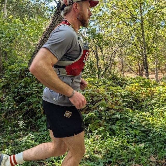 Runyon Red Rock Rust Rad Reflective Performance Camp Hat American Made In USA Trail Running Cap, Hiking, Outdoors, Fitness