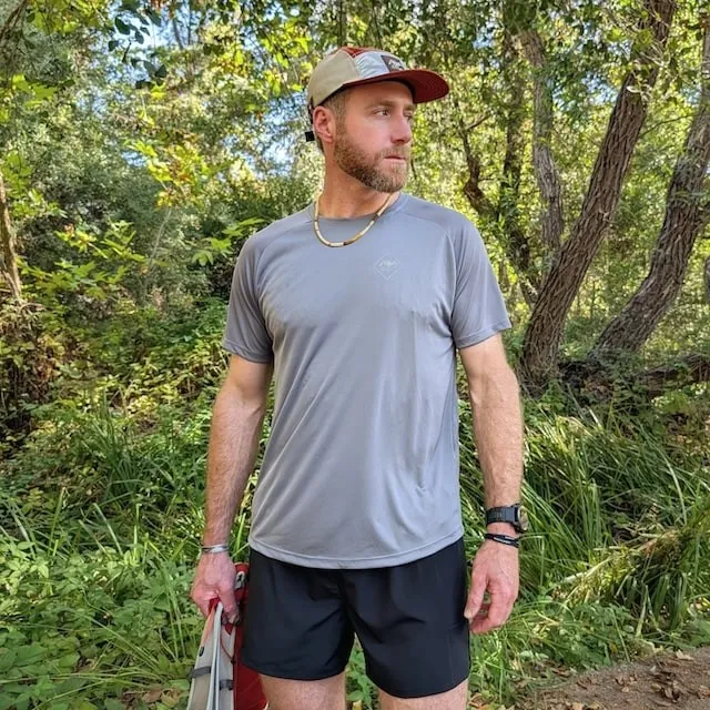 Runyon Scoutster Mens Black 5" Trail Running Hiking Outdoor Adventure Short American Made In USA