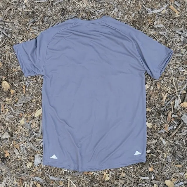 Runyon Canyon Apparel Mens Steel Grey Performance Workout Shirt Made In USA Runyon Canyon Apparel Mens Steel Grey Performance Workout Shirt Made In USA