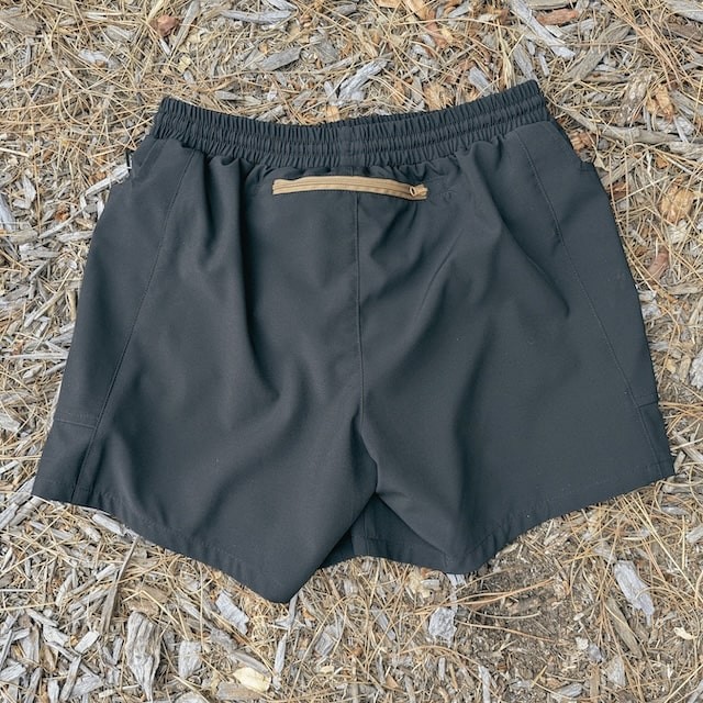 Runyon Scoutster Mens Black 5" Trail Running Hiking Outdoor Adventure Short American Made In USA