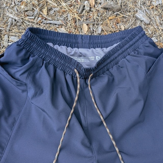 Runyon Scoutster Mens Navy Blue 5" Trail Running Hiking Outdoor Adventure Short American Made In USA