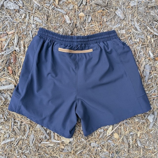 Runyon Scoutster Mens Navy Blue 5" Trail Running Hiking Outdoor Adventure Short American Made In USA