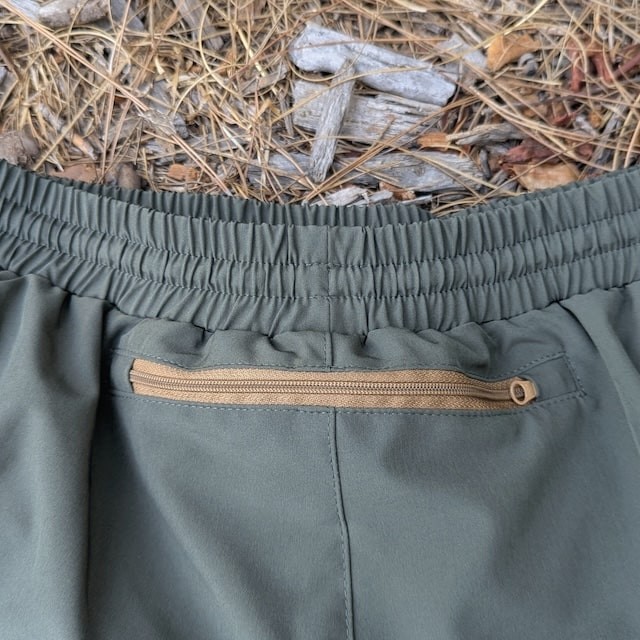 Runyon Scoutster Mens Olive Green 5" Trail Running Hiking Outdoor Adventure Short American Made In USA