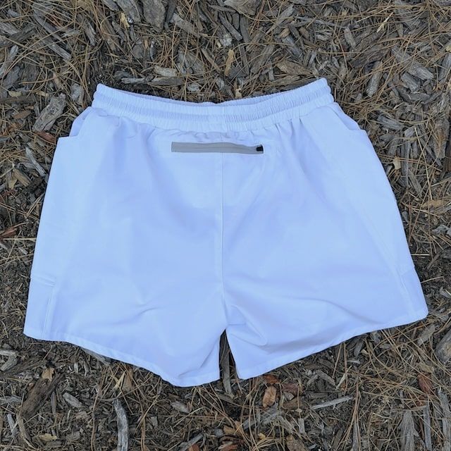 Runyon Scoutster Mens White 5" Trail Running Hiking Outdoor Adventure Short American Made In USA