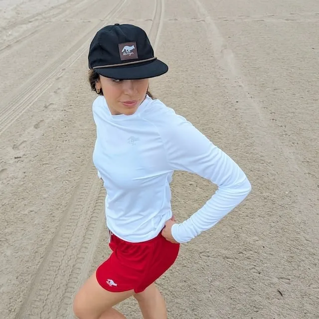 Runyon Women's Unisex Red 4" Ranger Retro Running Short American Made In USA Track Workout Gym Yoga Fitness Short American Made In USA