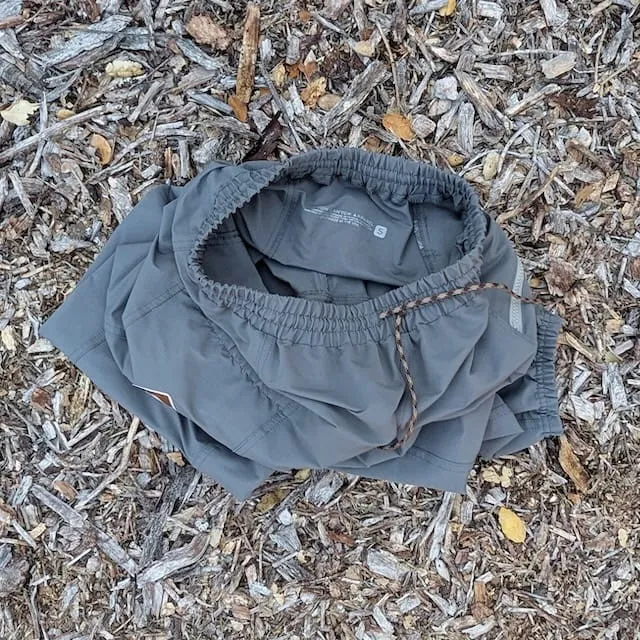 Runyon TrailStash Scrambler - Men's Dark Grey Charcoal Hiking Jogger Pants - Water Repellant - American Made In USA.