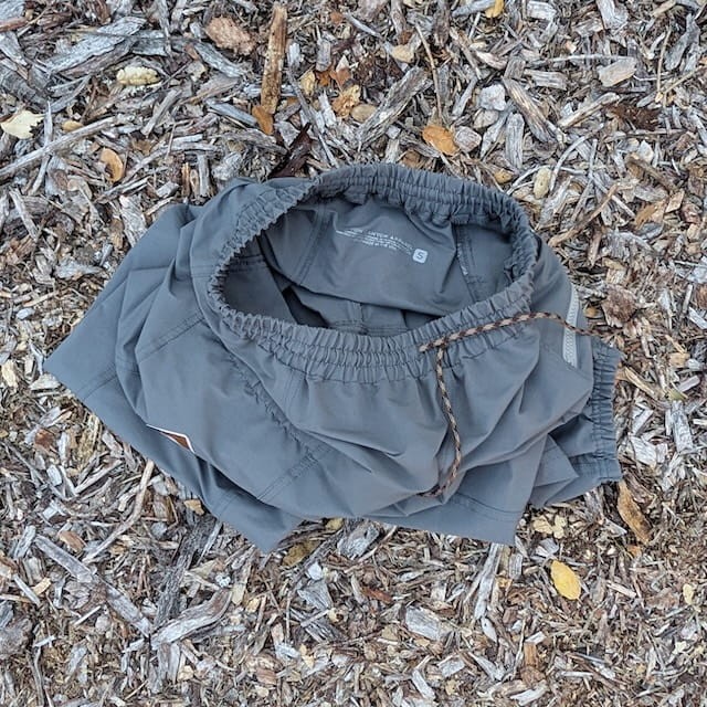 Runyon TrailStash Scrambler - Men's Dark Grey Charcoal Hiking Jogger Pants - Water Repellant - American Made In USA.