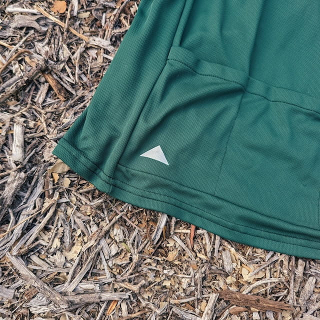 Runyon Men's Forest Green Gravel Cycling Jersey - Made In USA