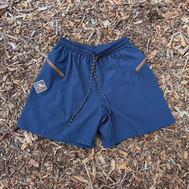 Runyon TrailStash 5" Gravel Short 2.0 Shell - Navy Blue