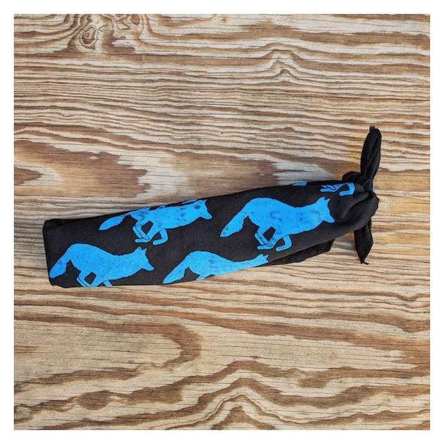 Runyon Canyon Apparel Electric Blue Ninja Signature Bandana Made In The USA