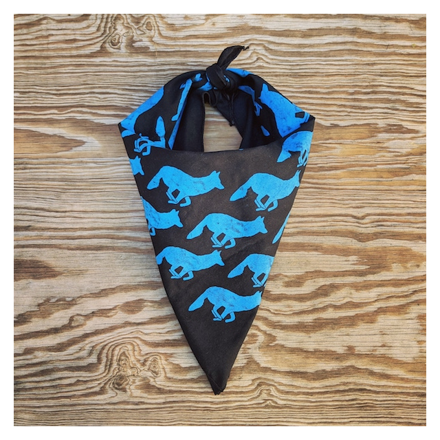 Runyon Canyon Apparel Electric Blue Ninja Signature Bandana Made In The USA