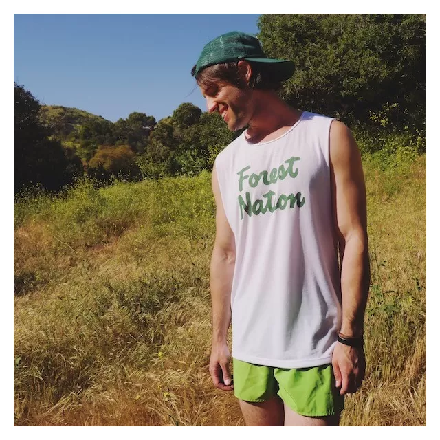 Runyon Mens Forest Nation Adventure Club Fitness Sweat Tank