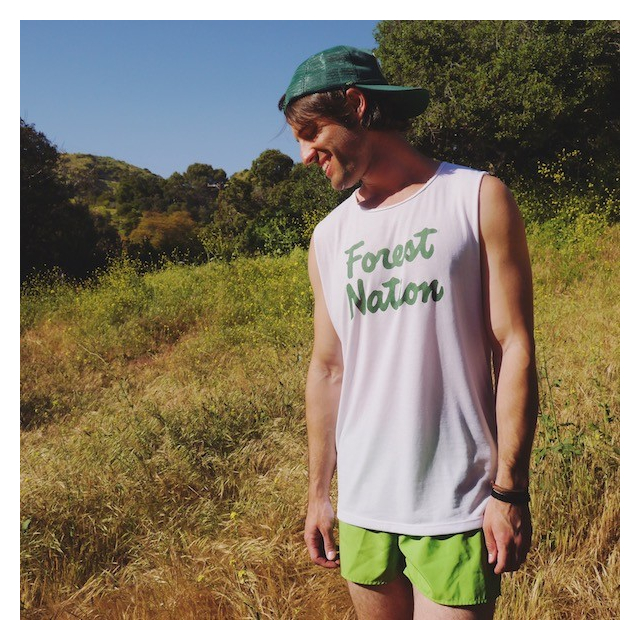 Runyon Mens Forest Nation Adventure Club Fitness Sweat Tank