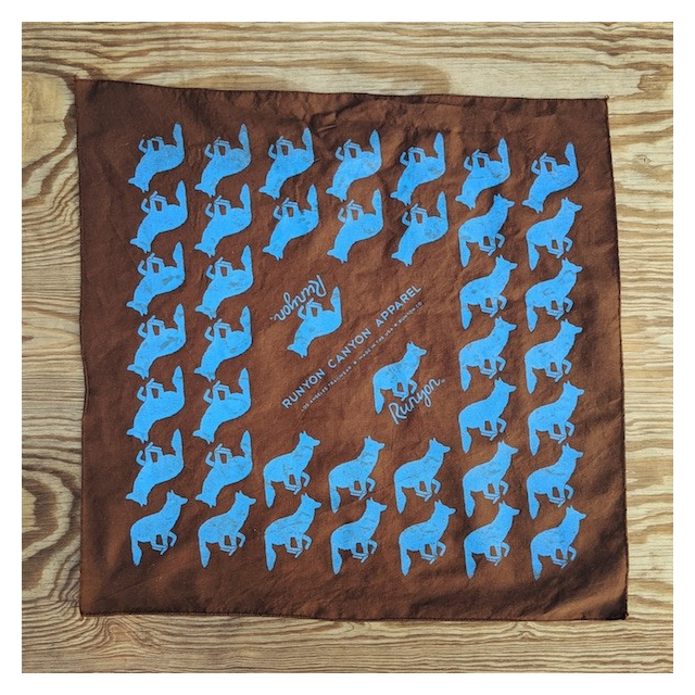 Runyon Canyon Apparel Pacific Woods Running Bandana Made In The USA Runyon Canyon Apparel Pacific Woods Running Bandana Made In The USA