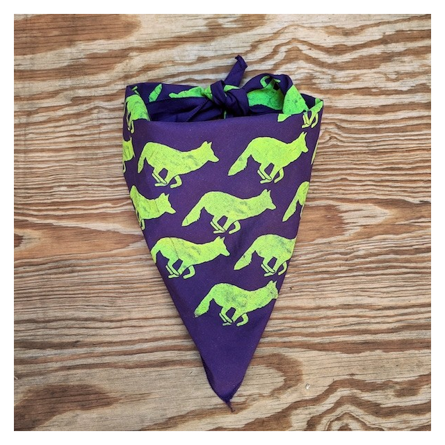 Runyon Canyon Apparel Signature Purple Neon Bandana Made In USA