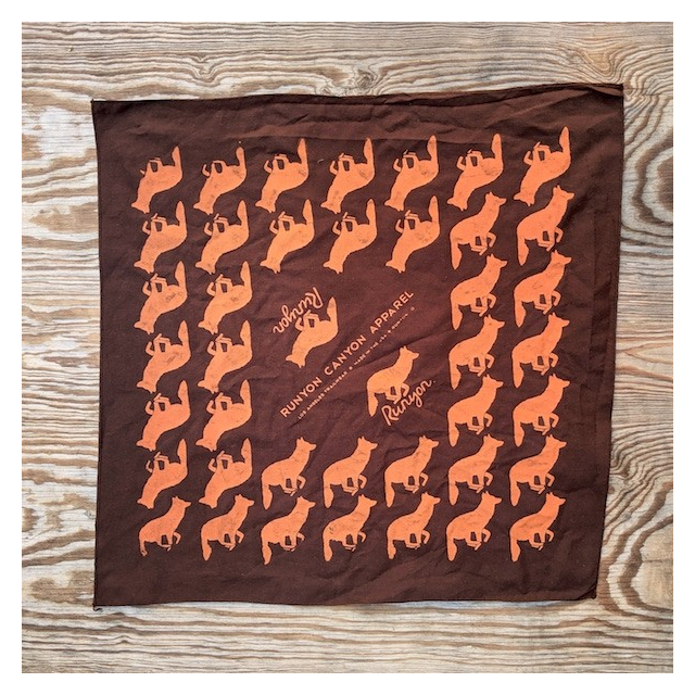 Runyon Canyon Apparel Woodsy Bandana Made In USA