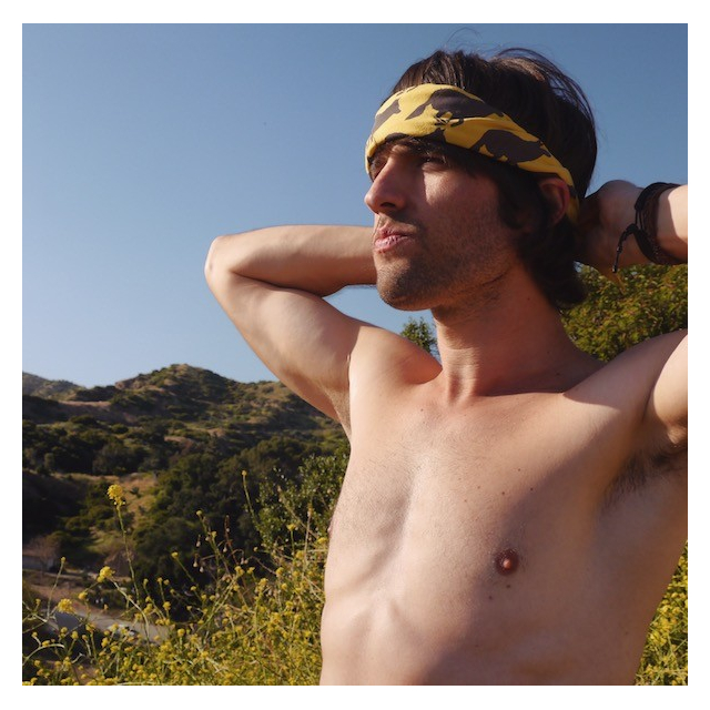 Runyon Bright Yellow American Made In USA Bandana