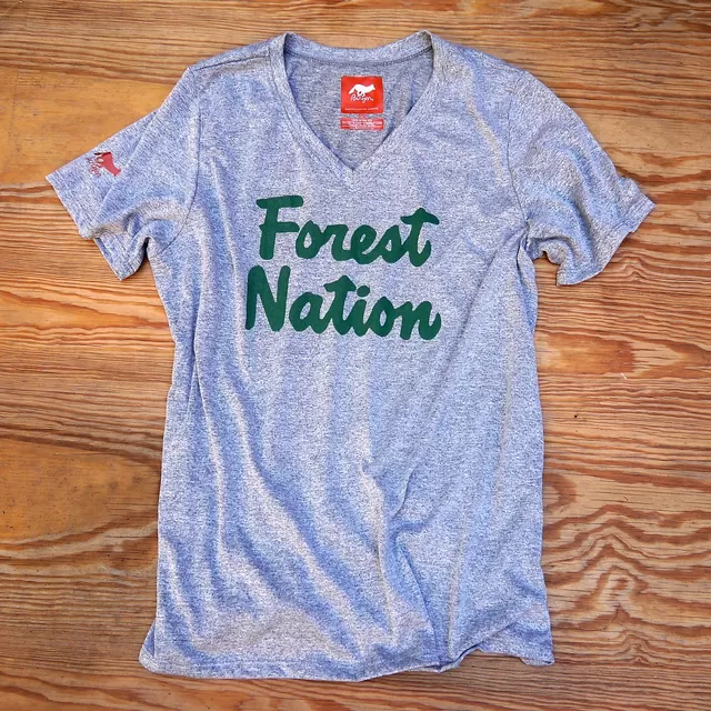 Runyon Canyon Apparel Forest Nation Adventure Club Signature Fitness Shirt Made In USA