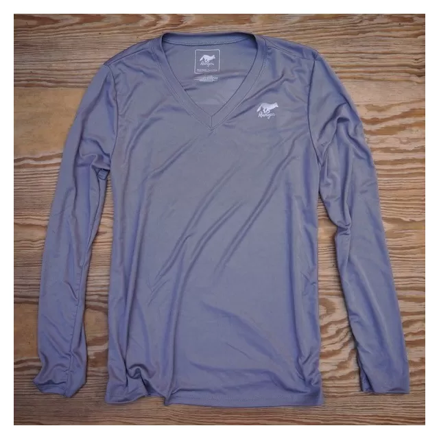 Runyon Canyon Apparel Women's Greystone Long Sleeve Training Shirt Performance Made In USA