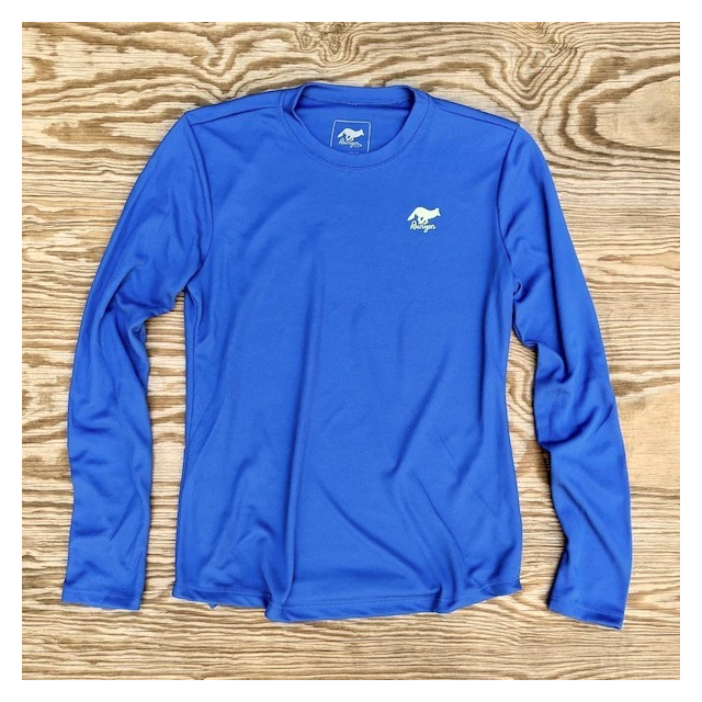 Runyon American Made In USA Royal Blue Long Tech Trail Performance Shirt
