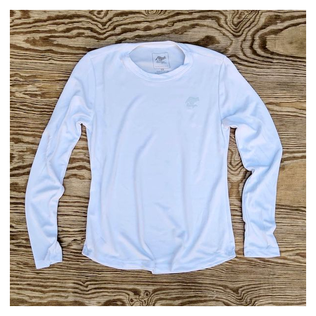 Runyon American Made In USA White Long Tech Trail Performance Shirt