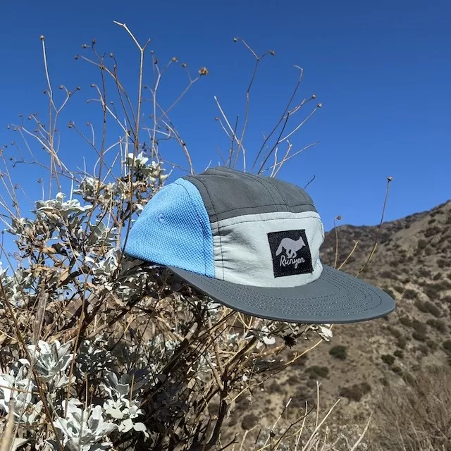 Runyon Blue Skies Reflective Camp Hat Made In USA Runyon Canyon Apparel