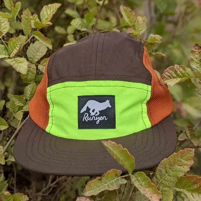 Runyon Burnt Neon Reflective Camp Hat American Made In USA Runyon Canyon Apparel Runyon Burnt Neon Reflective Camp Hat American Made In USA Runyon Canyon Apparel