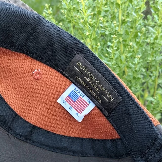 Runyon Burnt Neon Reflective Camp Hat American Made In USA Runyon Canyon Apparel Runyon Burnt Neon Reflective Camp Hat American Made In USA Runyon Canyon Apparel