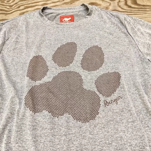 Runyon Canyon Apparel Men's Puma Paw Signature Performance Fitness Shirt Made In USA Runyon Canyon Apparel Men's Puma Paw Signature Performance Fitness Shirt Made In USA