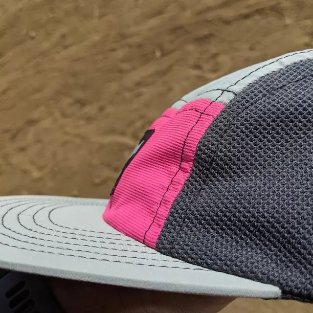 Runyon Hawt Fuchsia (Hot Pink) Reflective Camp Hat American Made In USA Runyon Canyon Apparel