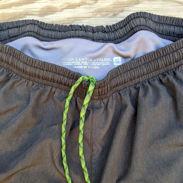 Runyon Unisex 3" Charcoal Performance Running Short Made In USA | Runyon Canyon Apparel