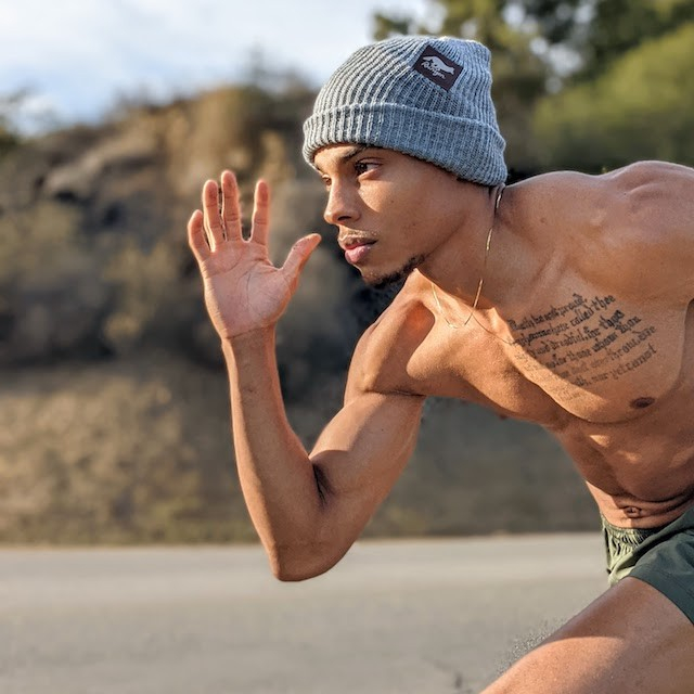 Runyon Foggy Woods Reflective Knit Performance Beanie Made In USA