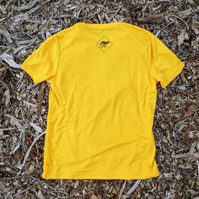 Runyon Hike Gold Woods Tech Trail Performance Shirt Made In USA