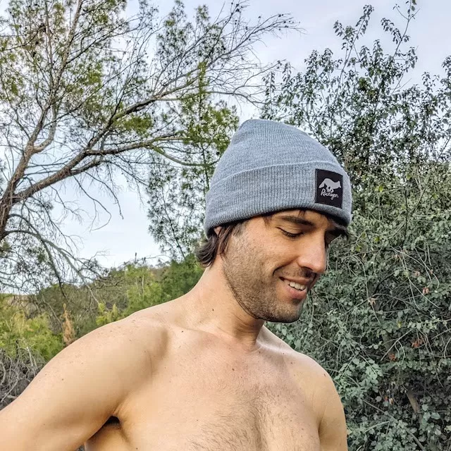 Runyon Grey Woods Reflective Classic Cuffed Performance Beanie | Made In USA
