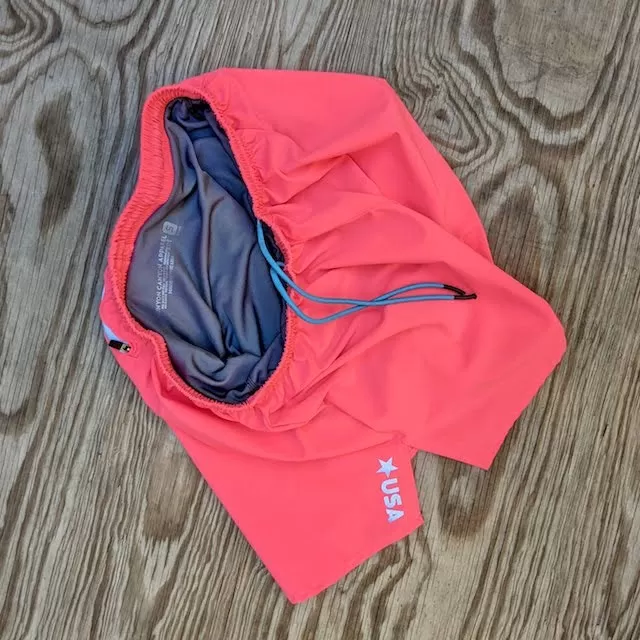 Runyon Unisex 3" Hot Pink Performance Running Short Made In USA | Runyon Canyon Apparel