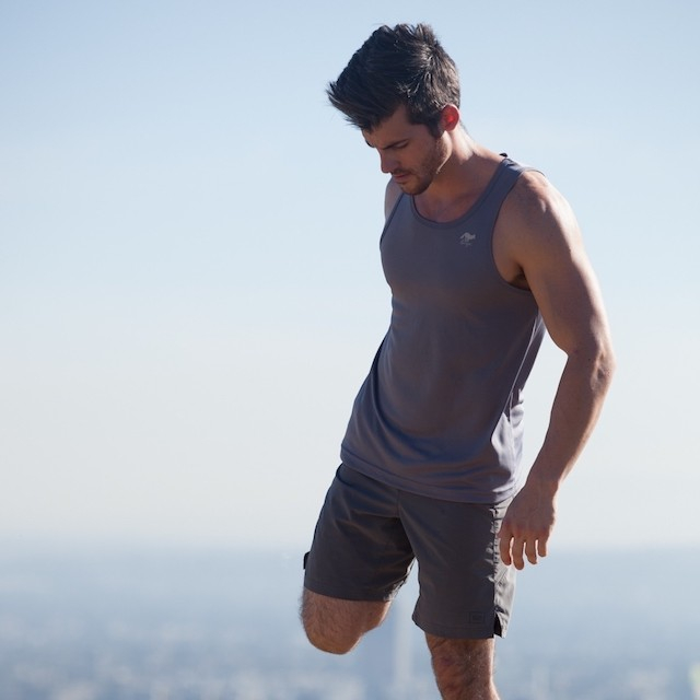 Runyon Mens Greystone Fitness Performance Tank Top Singlet Made In USA