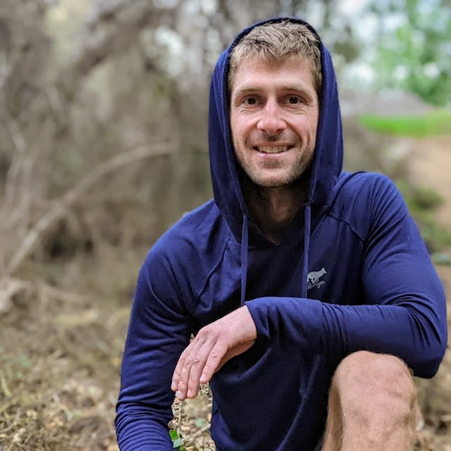 Runyon Mens Navy Hoodie Performance Fitness Apparel Made In USA