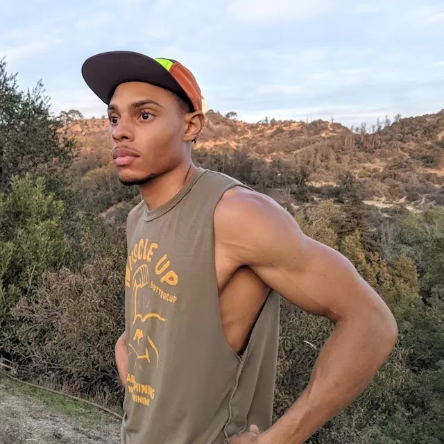 Runyon Canyon Apparel Men's Golden Sage Muscle Up Muscle Tank | Made In USA