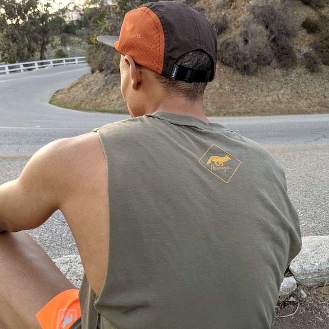 Runyon Canyon Apparel Men's Golden Sage Muscle Up Muscle Tank | Made In USA