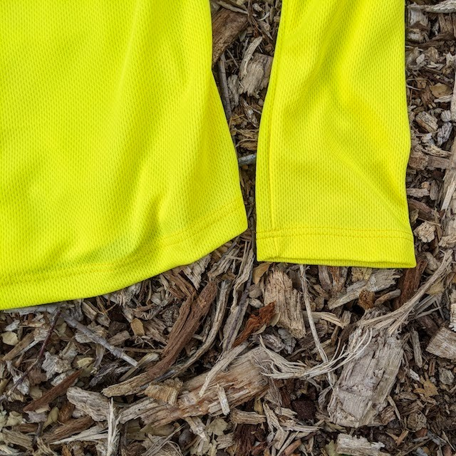 Runyon Canyon Apparel Women's HIKE Yellow Forest Long Performance Technical Trail Shirt Made IN USA