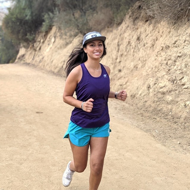 Runyon Canyon Apparel Women's Purple Fitness Performance Tank Made In USA