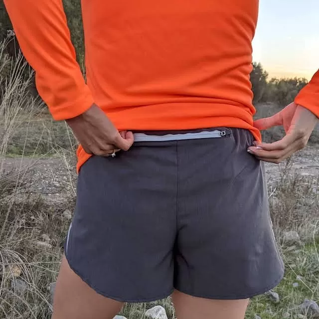 Runyon  Charcoal Classic 3" Performance Running Short