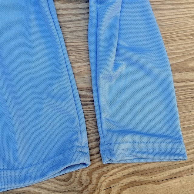 Mens Baby Blue Skies Long Sleeve Technical Trail Performance Sportswear Shirt Made In USA