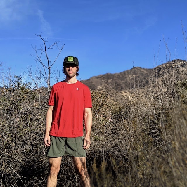 Runyon Chili Red Classic Performance Trail Shirt Made In USA