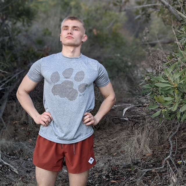 Runyon Canyon Apparel Men's Puma Paw Signature Performance Fitness Shirt Made In USA