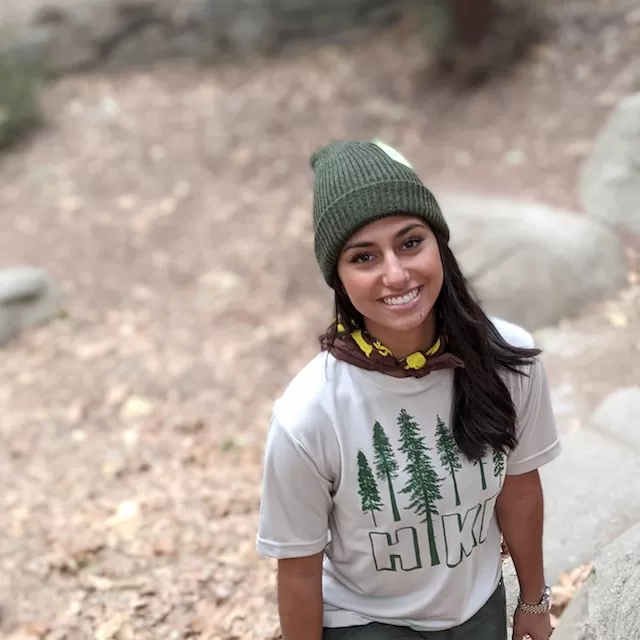Runyon Hike Natural Evergreen Unisex Tech Trail Performance Shirt Made In USA